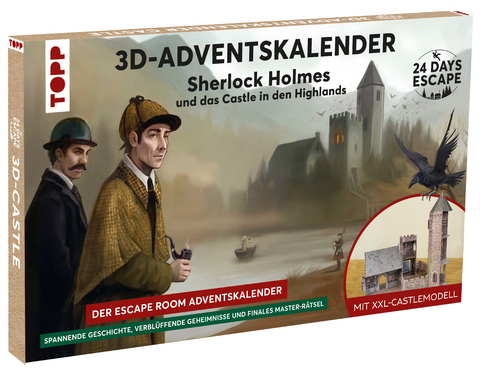 24 DAYS ESCAPE 3D-Adventskalender - Sherlock Holmes und das Castle in den Highlands - Markus Müller