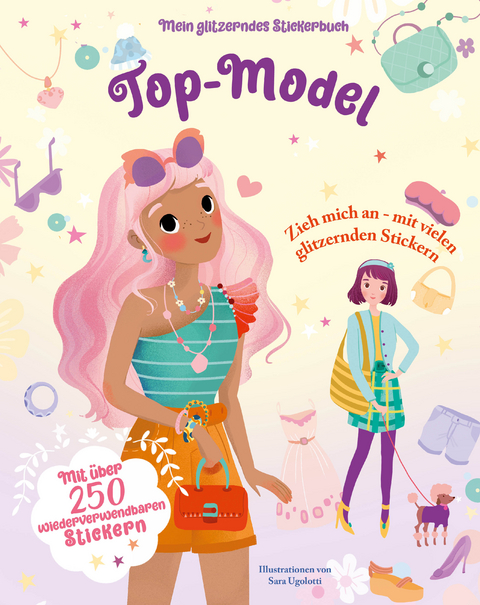 Top-Model (Mein glitzerndes Stickerbuch) - 