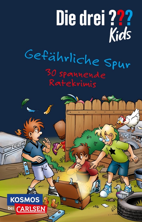 Die drei ??? Kids: Gefährliche Spur. 30 spannende Ratekrimis! - Ulf Blanck, Boris Pfeiffer