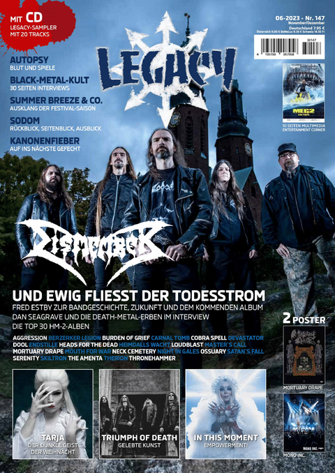 LEGACY MAGAZIN: THE VOICE FROM THE DARKSIDE - 