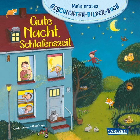 Mein erstes Geschichten-Bilder-Buch: Gute Nacht, Schlafenszeit - Sandra Grimm