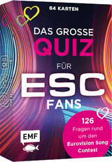 Kartenspiel: Das große Quiz für ESC-Fans - Katharina Arendt, Leah Molzahn