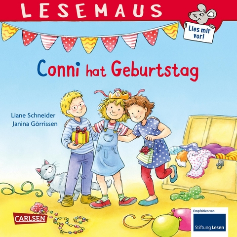 LESEMAUS 80: Conni hat Geburtstag - Liane Schneider