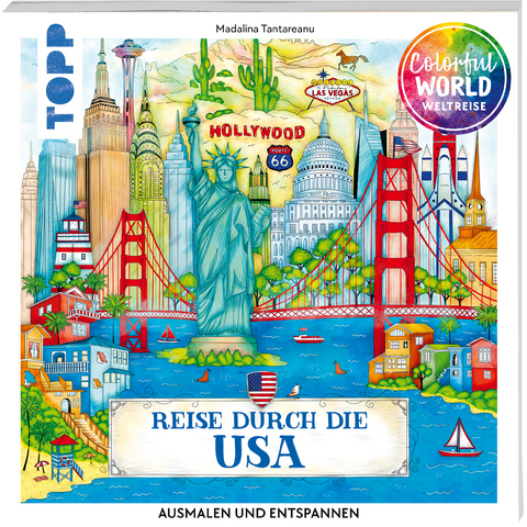 Colorful World Weltreise - Reise durch die USA - Madalina Tantareanu