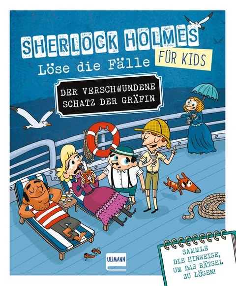 Sherlock für Kids – Löse die Fälle – Der verschwundene Schatz der Gräfin - Sandra Lebrun