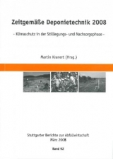 Zeitgemäße Deponietechnik 2008 - 