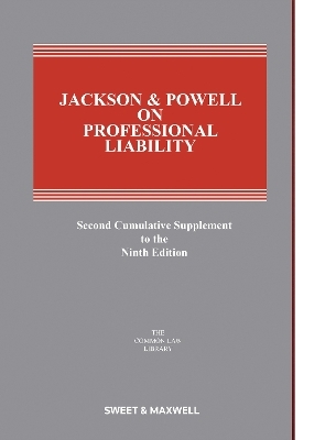 Jackson & Powell on Professional Liability