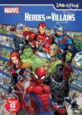 Marvel: Heroes and Villains Look and Find -  Pi Kids