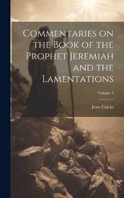 Commentaries on the Book of the Prophet Jeremiah and the Lamentations; Volume 3 - Jean Calvin