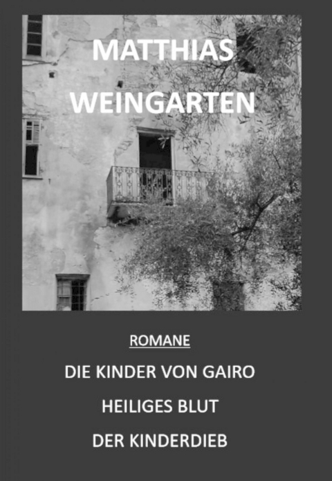 Romane: Die Kinder von Gairo - Heiliges Blut - Der Kinderdieb - Matthias Sprißler