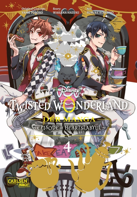 Twisted Wonderland: Der Manga 4 - Yana Toboso, Sumire Kowono,  DISNEY, Wakana Hazuki