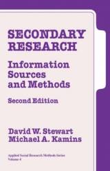 Secondary Research - Stewart, David W.; Kamins, Michael A.