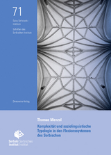 Komplexität und soziolinguistische Typologie in den Flexionssystemen des Sorbischen - Thomas Menzel