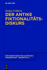 Der antike Fiktionalitätsdiskurs - Stefan Feddern