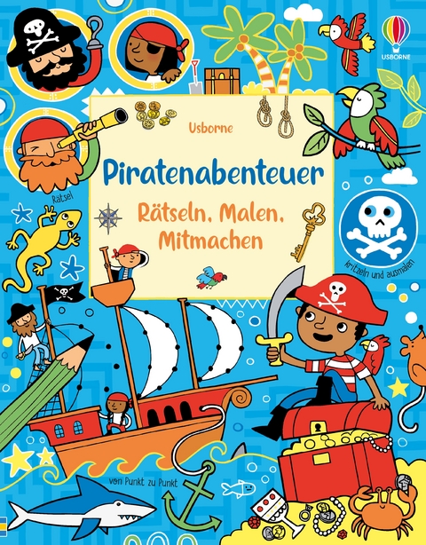 Piratenabenteuer - Rätseln, Malen, Mitmachen