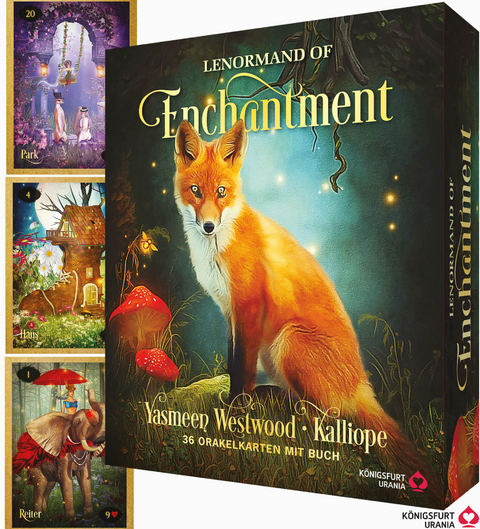 Lenormand of Enchantment - Zauberhafte Orakelkarten im Fantasy-Style -  Kalliope