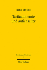 Tarifautonomie und Außenseiter - Kyra Klocke