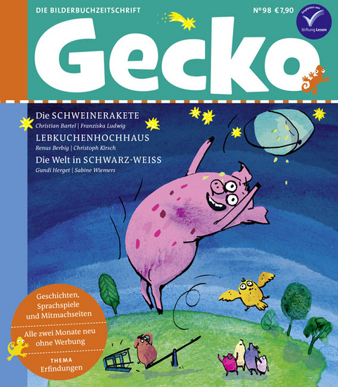 Gecko Kinderzeitschrift Band 98 - Christian Bartel, Renus Berbig, Gundi Herget, Arne Rautenberg, Mascha Greune, Ina Nefzer