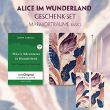 Alice im Wunderland Geschenkset (Hardcover + Audio-Online) + Marmorträume Basics - Lewis Carroll