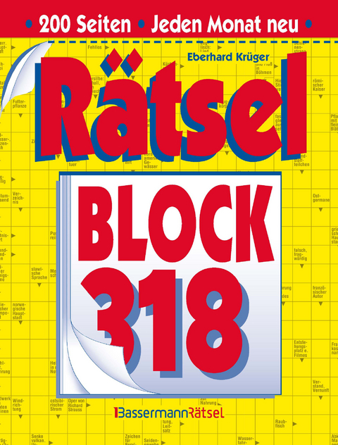 Rätselblock 318 (5 Exemplare à 2,99 €) - Eberhard Krüger