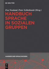 Handbuch Sprache in sozialen Gruppen - 