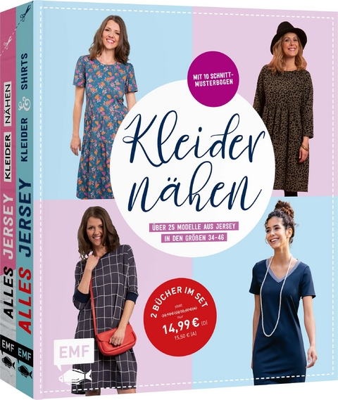 Kleider nähen – Über 25 Modelle aus Jersey in den Größen 34–46 - Sabrina Kerscher, Carolin Hofmann