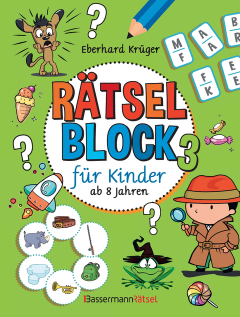 Rätselblock 3 für Kinder ab 8 Jahren (5 Exemplare à 3,99) - Eberhard Krüger