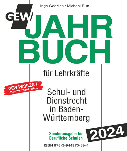 Jahrbuch für Lehrkräfte - Inge Goerlich, Michael Rux