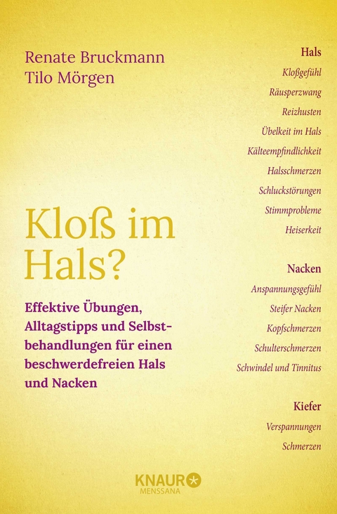 Kloß im Hals? - Renate Bruckmann, Tilo Mörgen