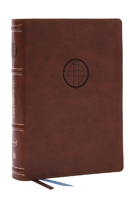 Life in Christ Bible: Discovering, Believing, and Rejoicing in Who God Says You Are  (NKJV, Brown Leathersoft, Thumb Indexed, Red Letter, Comfort Print) -  Thomas Nelson