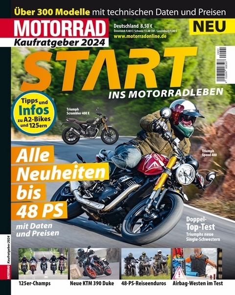 Motorrad Kaufratgeber - 01/2024