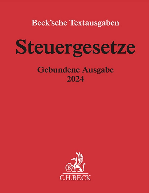 Steuergesetze Gebundene Ausgabe 2024 - 