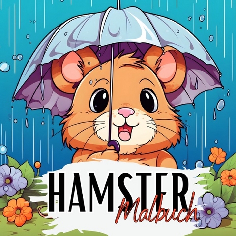 Malbuch Tiere / Malbuch Hamster - Lucy´s Tier Malbücher