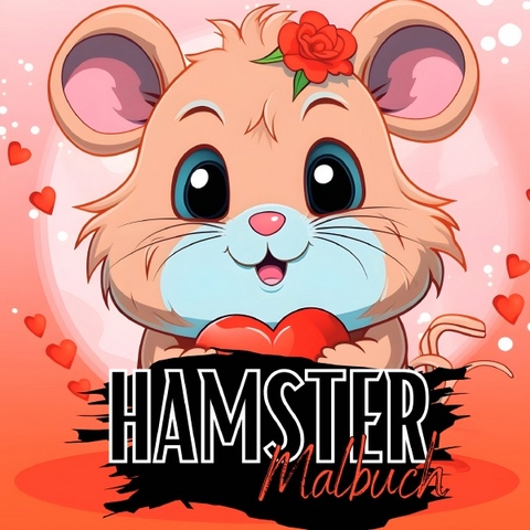 Malbuch Tiere / Hamster Malbuch - Lucy´s Tier Malbücher