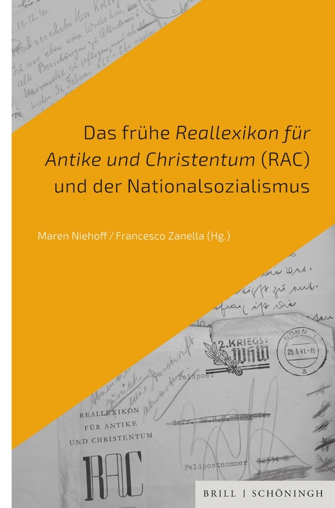 Das frühe Reallexikon für Antike und Christentum (RAC) und der Nationalsozialismus - 