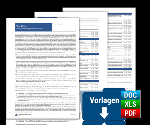 Formularmappe Datenschutz in öffentlichen und kirchlichen Einrichtungen