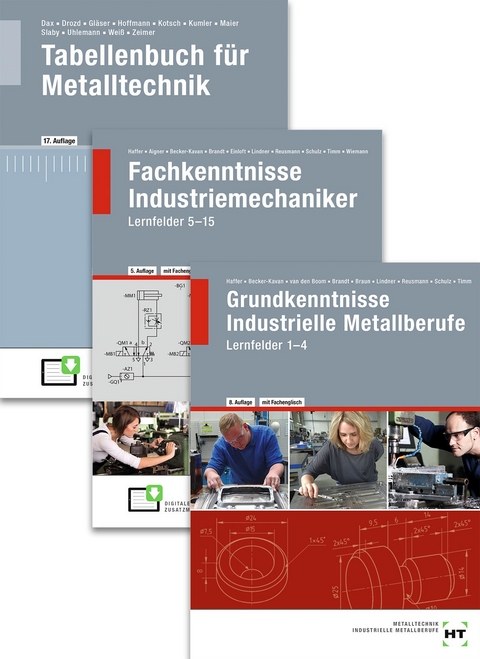 Paketangebot Der Industriemechaniker - Hubert Aigner, Angelika Becker-Kavan, Gregor van den Boom, Finn Brandt, Christof Braun, Wilhelm Dax, Nikolaus Drozd, Manfred Einloft, Wolf-Dieter Gläser, Reiner Haffer, Günter Kotsch, Bernd Kumler, Heribert Laier, Volker Lindner, Elisabeth Schulz, Johann Slaby, Jochen Timm, Andreas Uhlemann, Albert Weiß, Achim Wiemann, Klaus Zeimer