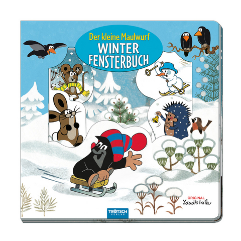 Trötsch Der kleine Maulwurf Winter-Fensterbuch