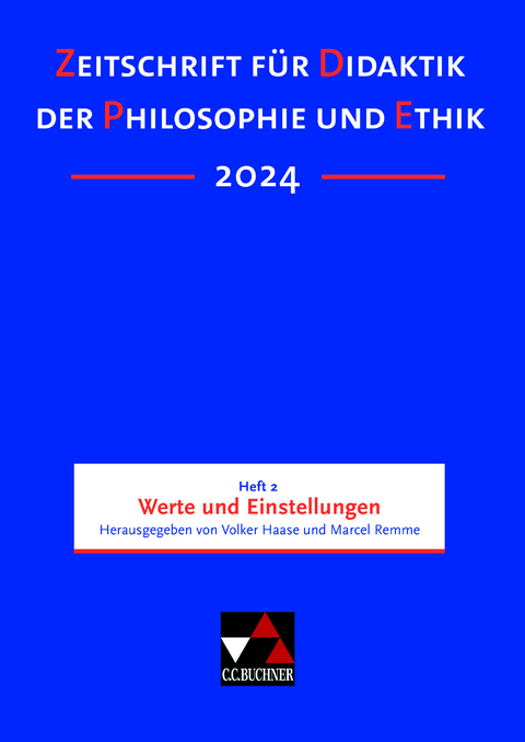 Zeitschrift für Didaktik der Philosophie und Ethik (ZDPE) / ZDPE Ausgabe 02/2024 - 