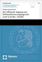 Der effiziente Zugang zum Elektrizitätsversorgungsnetz nach § 20 Abs. 1 EnWG - Philipp Jakob Strauß