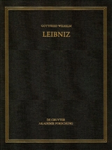 Gottfried Wilhelm Leibniz: Sämtliche Schriften und Briefe. Allgemeiner... / Januar – Dezember 1707 - 