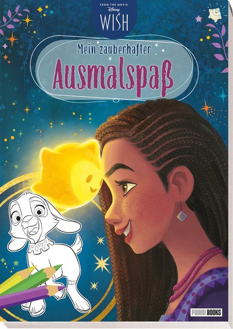 Disney Wish: Mein zauberhafter Ausmalspaß -  Panini