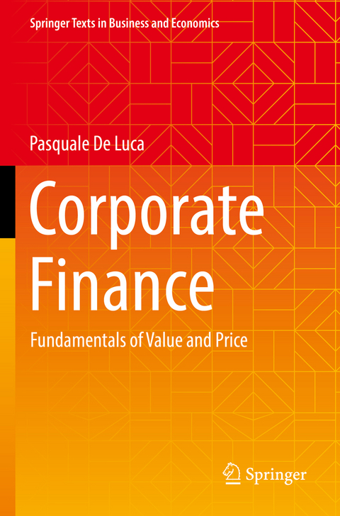 Corporate Finance - Pasquale De Luca