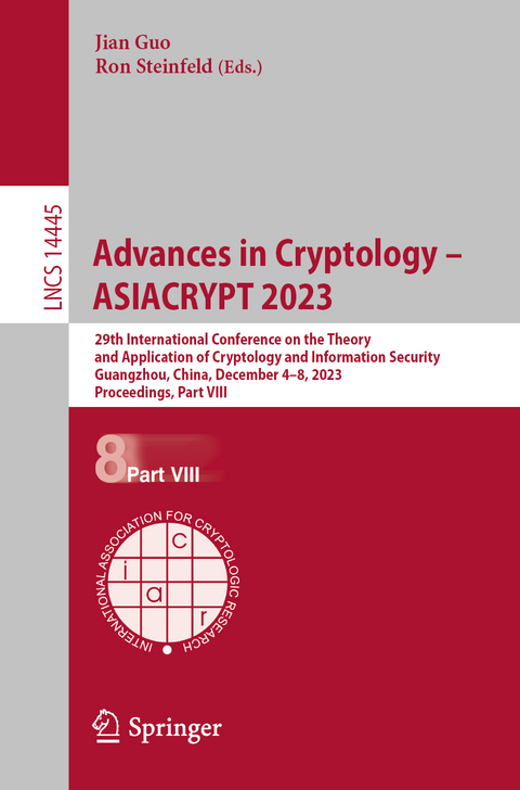 Advances in Cryptology – ASIACRYPT 2023 - 