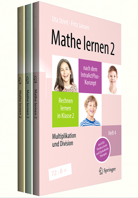 Mathe lernen 2 nach dem IntraActPlus-Konzept (Set: Hefte 4–6) - Uta Streit, Fritz Jansen