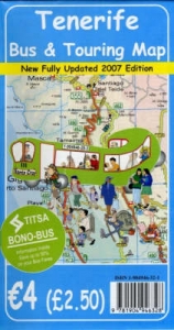 Tenerife Bus and Touring Map - Brawn, David