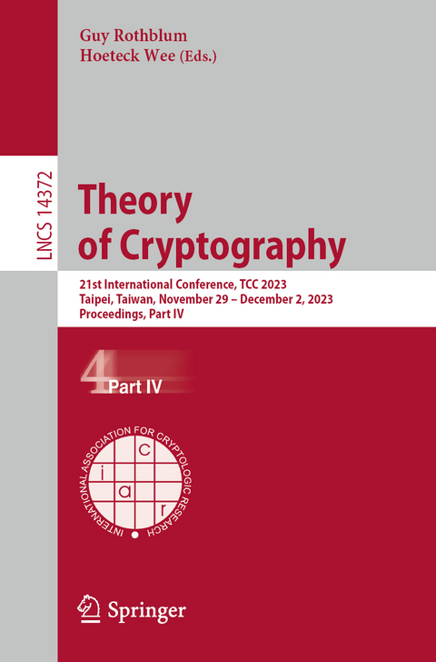 Theory of Cryptography - 