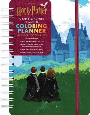 2025 Harry Potter Magical Moments 18-Month Coloring Planner -  Editors of Thunder Bay Press