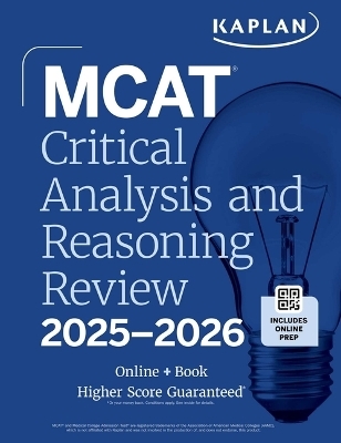 MCAT Critical Analysis and Reasoning Skills Review 2025-2026 -  Kaplan Test Prep