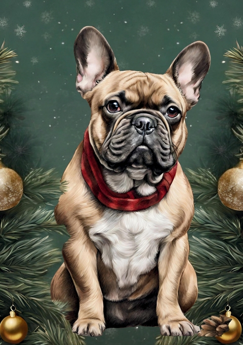 Notizbuch Weihnachten Hund Französische Bulldogge Frenchie Notizheft Journal Tagebuch mit 55 inspirierenden Zitaten Geschenkidee Wichteln Weihnachtsgeschenk Geschenkartikel Tierliebhaber - Beau Barkside